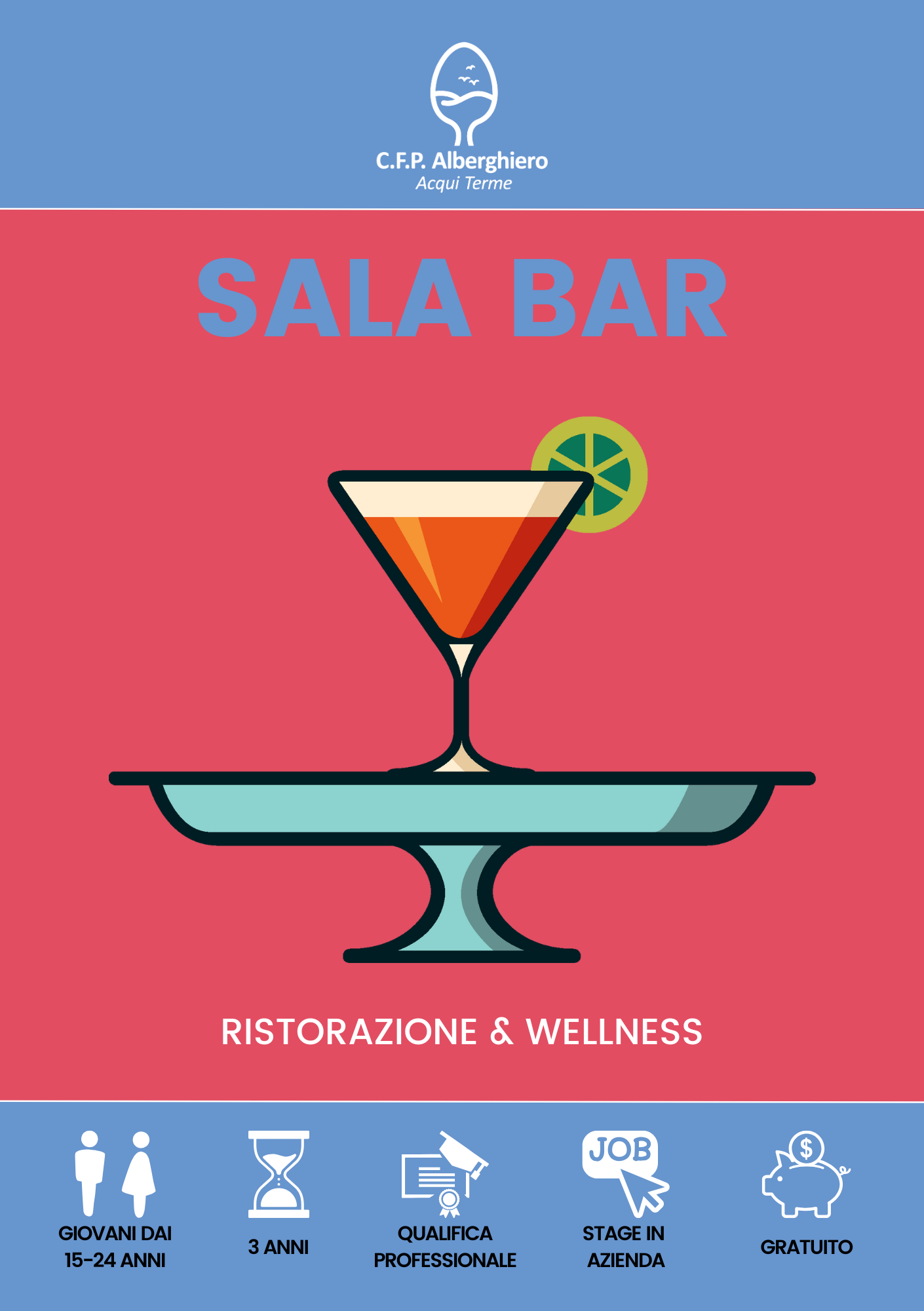 Operatore della ristorazione – Allestimento sala e somministrazione piatti e bevande- triennale